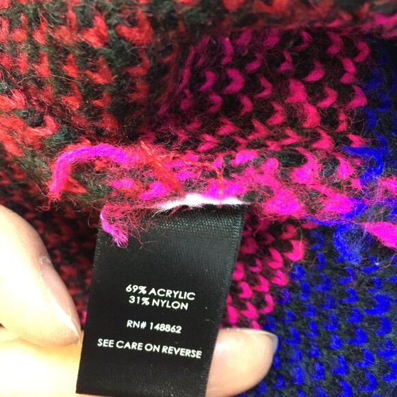 Torrid Sweater Shacket Duster Cardigan Womens Plus 2X Striped Chunky Button Up - Picture 11 of 16